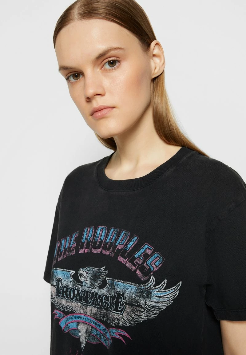 The Kooples MANCHES COURTES - T-shirt Con Stampa - Black Washed, Donna 9 The Kooples MANCHES COURTES - T-shirt Con Stampa - Black Washed, Donna - immagine 7