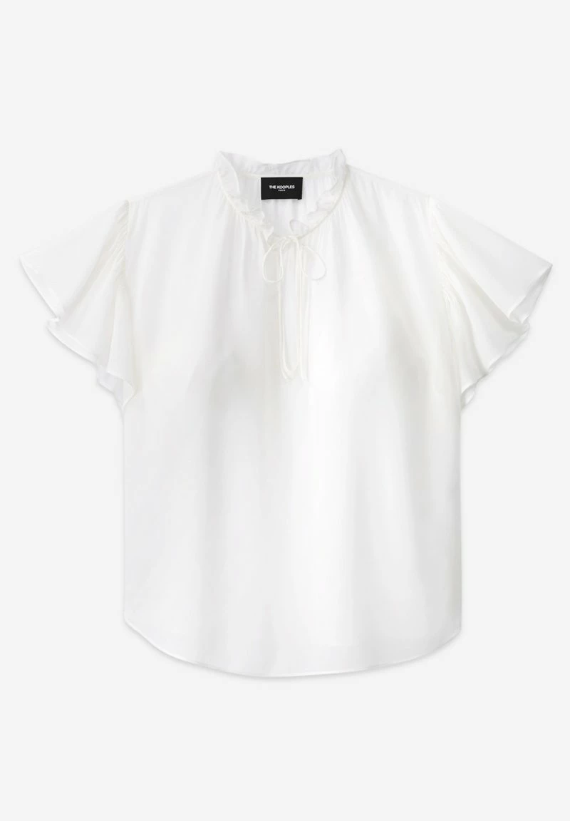 The Kooples Donna À VOLANTS - Camicetta - Off White 7 The Kooples Donna À VOLANTS - Camicetta - Off White - immagine 5