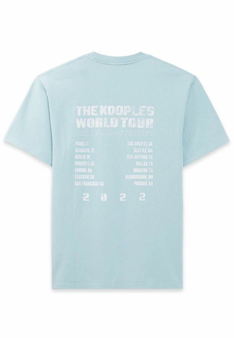 The Kooples Uomo SHORT SLEEVE - T-shirt Con Stampa - Blue Sky 9 The Kooples Uomo SHORT SLEEVE - T-shirt Con Stampa - Blue Sky - immagine 7