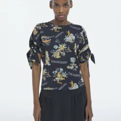 The Kooples Camicetta - Black, Donna