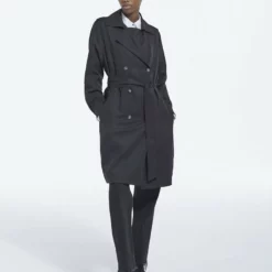 The Kooples Donna TRENCH - Trench - Black 10 The Kooples Donna TRENCH - Trench - Black -Vendite The Kooples 4f74984411814557b702b91e61f77634