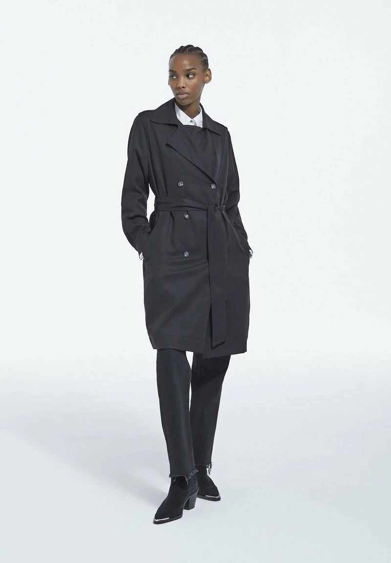 The Kooples Donna TRENCH - Trench - Black 4 The Kooples Donna TRENCH - Trench - Black - immagine 2