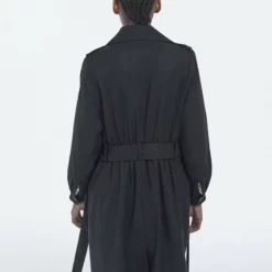 The Kooples Donna TRENCH - Trench - Black 13 The Kooples Donna TRENCH - Trench - Black -Vendite The Kooples 4fe47141e33447a797609e9489274d36