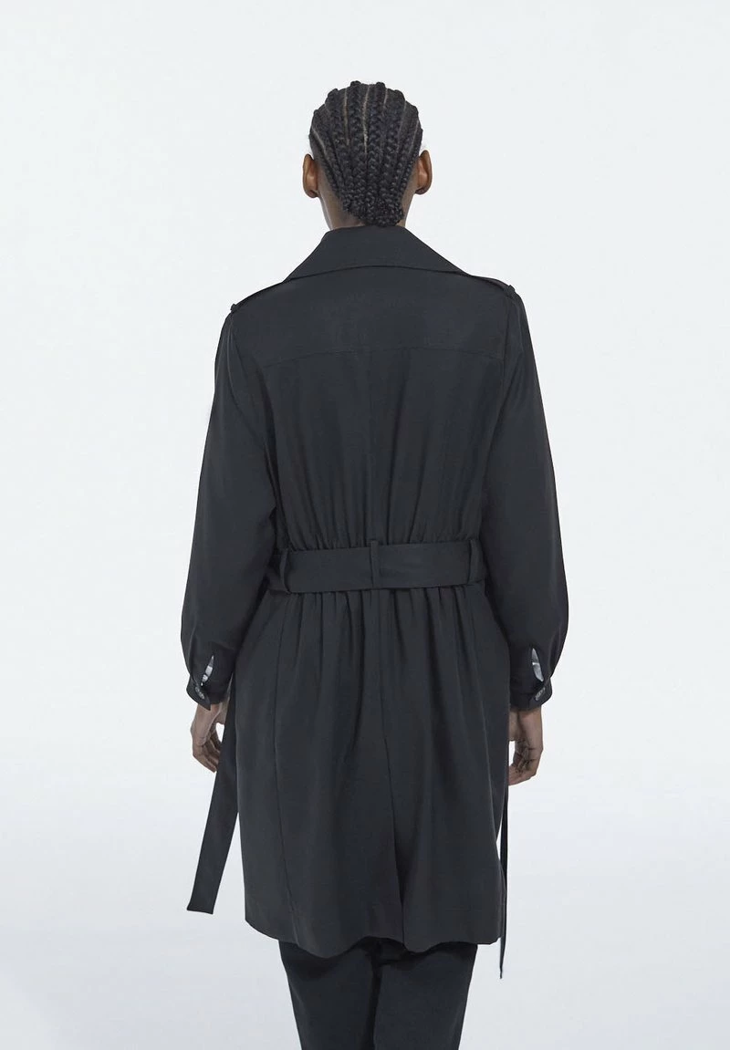 The Kooples Donna TRENCH - Trench - Black 7 The Kooples Donna TRENCH - Trench - Black - immagine 5