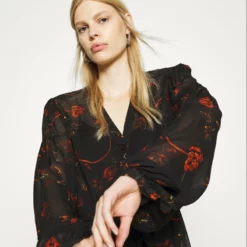 The Kooples Donna DRESS - Vestito Estivo - Black -Vendite The Kooples 50059844300845e7927eb5e18ea63465