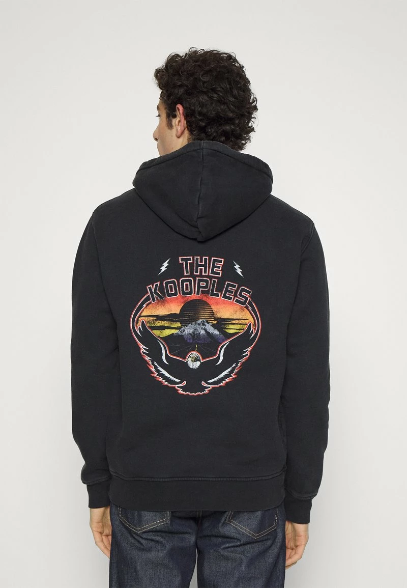 The Kooples Felpa - Black Washed, Uomo 5 The Kooples Felpa - Black Washed, Uomo - immagine 3