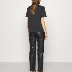 The Kooples PANTS - Pantaloni Di Pelle - Black, Donna -Vendite The Kooples 51c895745cf14effbeefc7915cd282cf