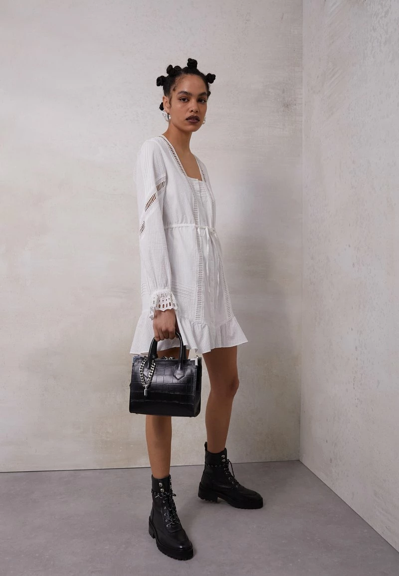 The Kooples MEDIUM BAG MING CROCO - Borsa A Mano - Black, Donna 3 The Kooples MEDIUM BAG MING CROCO - Borsa A Mano - Black, Donna