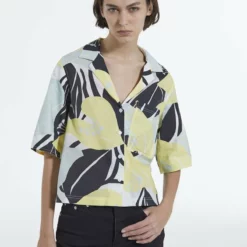 The Kooples IMPRIMÉ FLEURI - Camicia - Green, Donna