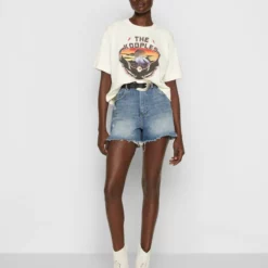 The Kooples Donna MANCHES COURTES - T-shirt Con Stampa - Ecru -Vendite The Kooples 54d17ae3650143b19397f9d2bcd8513f