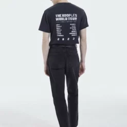 The Kooples SHORT SLEEVE - T-shirt Con Stampa - Black Washed, Uomo -Vendite The Kooples 552c8b3565df486280044374d3443ba6