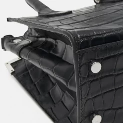 The Kooples MEDIUM BAG MING CROCO - Borsa A Mano - Black, Donna 17 The Kooples MEDIUM BAG MING CROCO - Borsa A Mano - Black, Donna -Vendite The Kooples 557312a84e314b22b42d8032e14c1a26