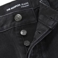 The Kooples JEAN COUPE SLIM - Jeans A Sigaretta - Black Washed, Uomo -Vendite The Kooples 560286a60f5043e3924757346a48cd8f