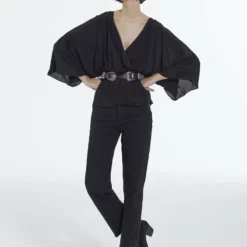 The Kooples Tunica - Black, Donna