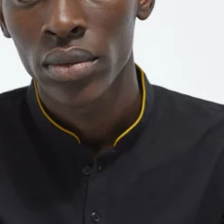 The Kooples OFFICIER - Polo - Black Brown, Uomo -Vendite The Kooples 56c1c9c685674e8599bc92e37e8c6cf0