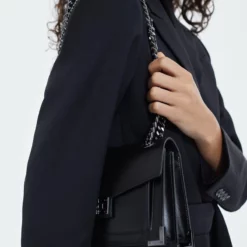 The Kooples Borsa A Tracolla - Black, Donna