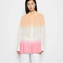 The Kooples CHEMISE LONGUE MANCHES LONGUESDIP DYE - Camicia - Pink, Donna -Vendite The Kooples 56fd0e9d146b4a78a8929fa36117380e
