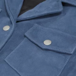 The Kooples Giacca Di Pelle - Blue, Donna -Vendite The Kooples 573e30f7af93424bbadcd72cc0a61426