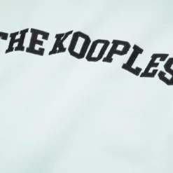 The Kooples Donna À BANDES CONTRASTÉES ET LOGO - Felpa - Blue Grey -Vendite The Kooples 578e7021c03e432aaf7dd240515951ee