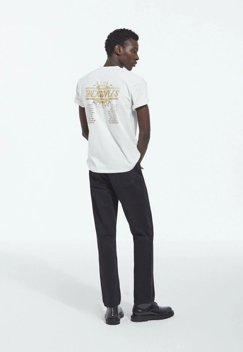 The Kooples MANCHES COU - T-shirt Con Stampa - Ecru, Uomo 5 The Kooples MANCHES COU - T-shirt Con Stampa - Ecru, Uomo - immagine 3