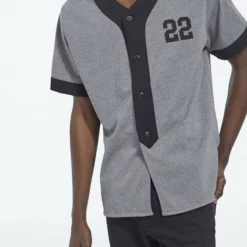 The Kooples BASEBALL - T-shirt Con Stampa - Middle Grey Melange, Uomo -Vendite The Kooples 5803184e60254ecab33cb1c0945b25a7
