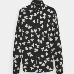 The Kooples SHIRT - Camicia - Black/white, Uomo -Vendite The Kooples 59b1cdccb88a4718b625b077ebe2285c