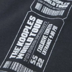 The Kooples SHORT SLEEVE - T-shirt Con Stampa - Black Washed, Uomo -Vendite The Kooples 59d7dcbddf614f34b57f67c535762c5a