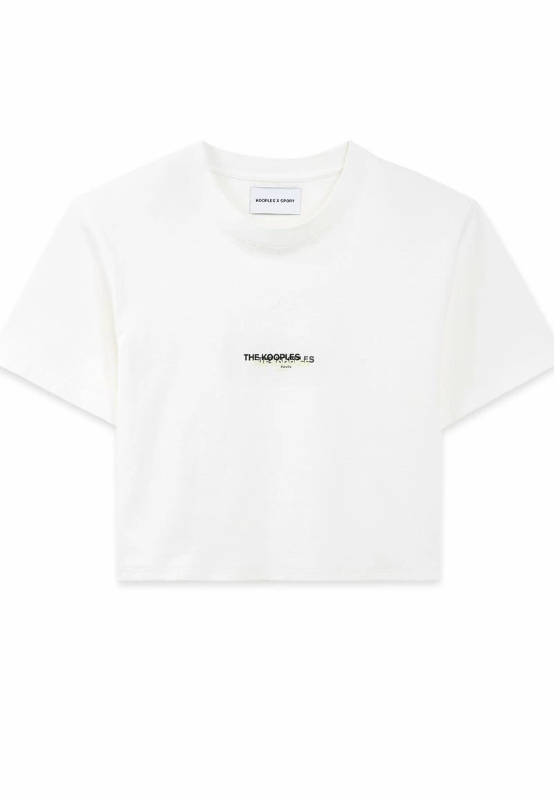 The Kooples TRIPLE LOGO - T-shirt Con Stampa - White, Donna 8 The Kooples TRIPLE LOGO - T-shirt Con Stampa - White, Donna - immagine 6