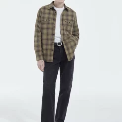 The Kooples COL CLASSIQUE À CARREAUX - Camicia - Brown, Uomo 10 The Kooples COL CLASSIQUE À CARREAUX - Camicia - Brown, Uomo -Vendite The Kooples 5a9aaec0c08649eda95df3f0d0f76299