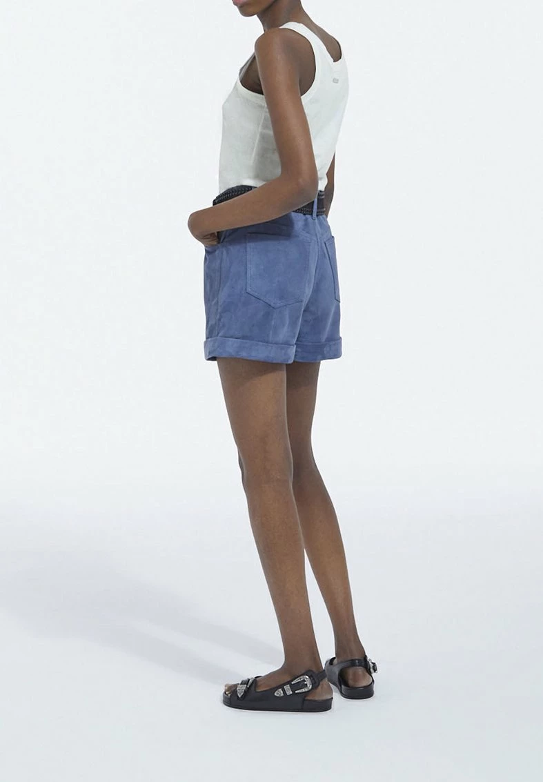 The Kooples Pantaloni Di Pelle - Blue, Donna 6 The Kooples Pantaloni Di Pelle - Blue, Donna - immagine 4