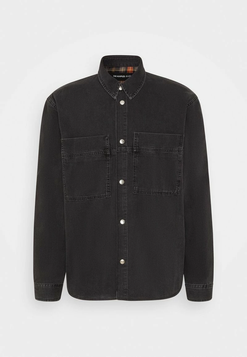 The Kooples SHIRT - Giacca Da Mezza Stagione - Black Washed, Uomo 8 The Kooples SHIRT - Giacca Da Mezza Stagione - Black Washed, Uomo - immagine 6