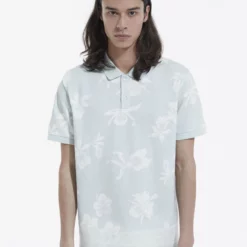 The Kooples Polo - Gris Bleu, Uomo