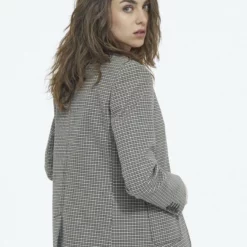 The Kooples Donna PIED DE POULE - Blazer - Beige -Vendite The Kooples 5cc92e49f37f45da9886cf6f00260eed