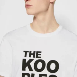 The Kooples T-shirt Con Stampa - White, Uomo -Vendite The Kooples 5e3f086d1d2243348a8b21261fff2a34