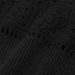 The Kooples Donna SANS MANCHES EFFET CROCHET - Top - Black -Vendite The Kooples 5f10ce66508345178116281a17d2533c