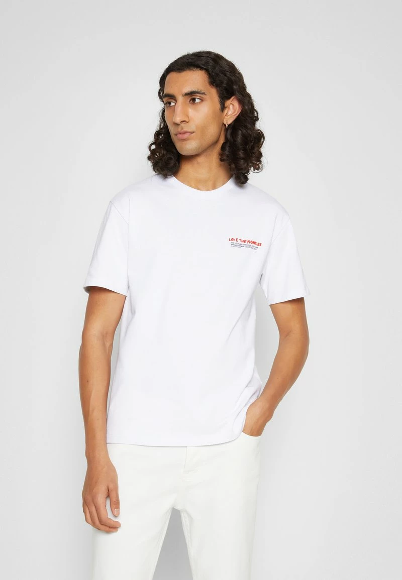The Kooples T-shirt Con Stampa - White, Uomo 5 The Kooples T-shirt Con Stampa - White, Uomo - immagine 3
