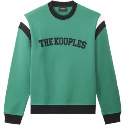 The Kooples Felpa - Green Black Ecru, Uomo -Vendite The Kooples 603cefb7ac334c2789008680edcdd60d