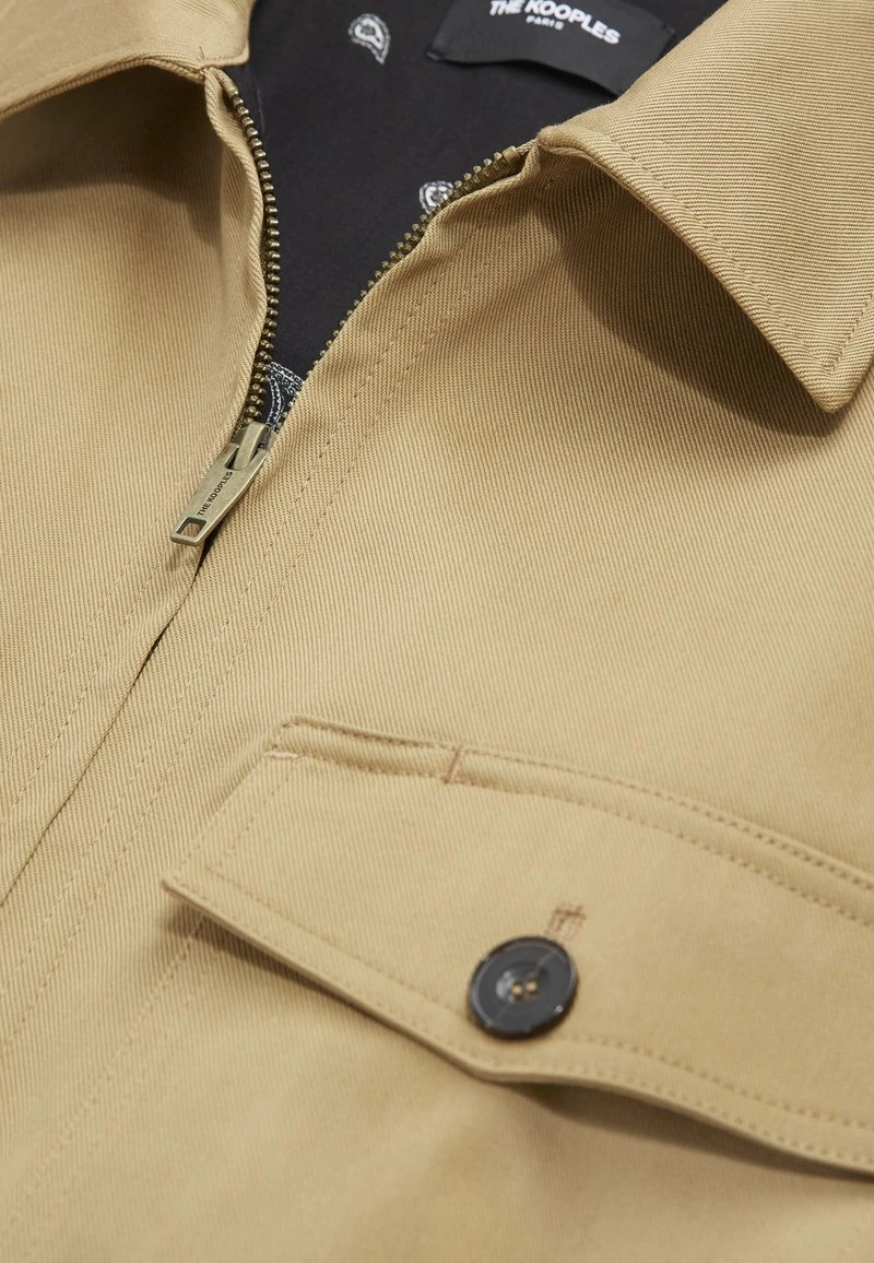 The Kooples BANDANA - Giacca Leggera - Beige, Uomo 9 The Kooples BANDANA - Giacca Leggera - Beige, Uomo - immagine 7