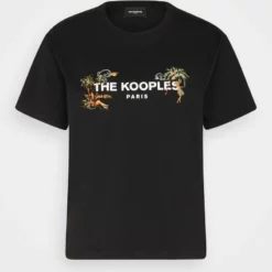 The Kooples MANCHES COURTES - T-shirt Con Stampa - Black, Donna 10 The Kooples MANCHES COURTES - T-shirt Con Stampa - Black, Donna -Vendite The Kooples 61f35cba90af48418d8b444650ad6ed7