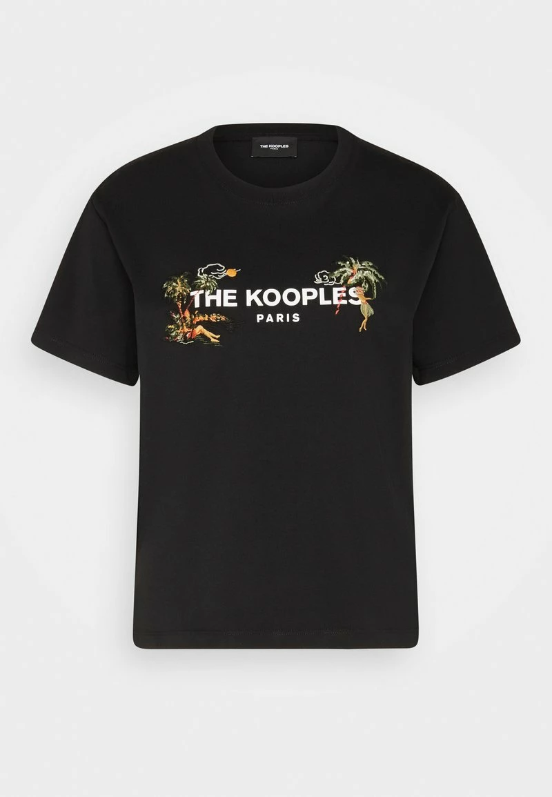 The Kooples MANCHES COURTES - T-shirt Con Stampa - Black, Donna 4 The Kooples MANCHES COURTES - T-shirt Con Stampa - Black, Donna - immagine 2