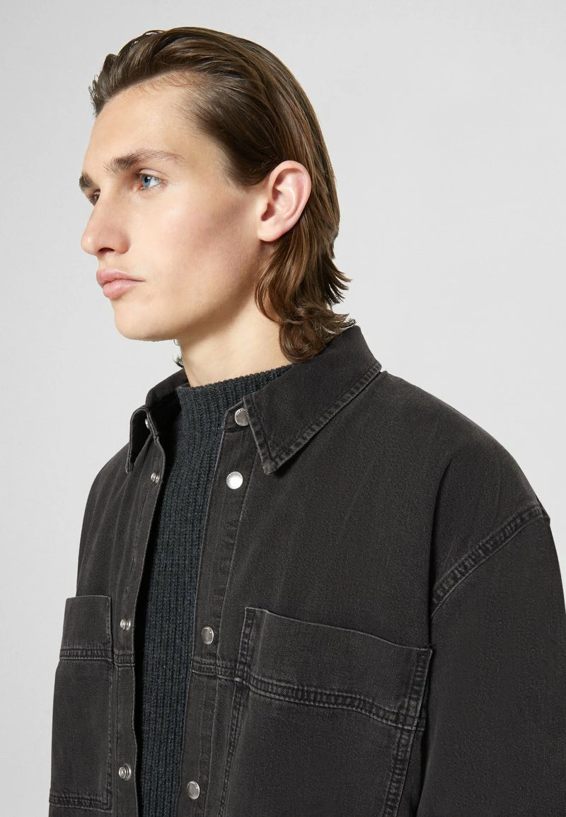 The Kooples SHIRT - Giacca Da Mezza Stagione - Black Washed, Uomo 9 The Kooples SHIRT - Giacca Da Mezza Stagione - Black Washed, Uomo - immagine 7