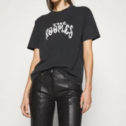 The Kooples PANTS - Pantaloni Di Pelle - Black, Donna