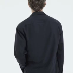 The Kooples COL HAWAÏEN POCHES À RABAT - Camicia - Black, Uomo -Vendite The Kooples 64c9bdb3d0e14878aa62a57b37ce485f