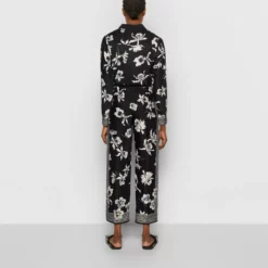 The Kooples PANTALON TAILLE ELASTIQUE - Pantaloni - Black/white, Donna 12 The Kooples PANTALON TAILLE ELASTIQUE - Pantaloni - Black/white, Donna -Vendite The Kooples 65478132a6124034ba50ad23c4a63c34