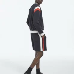 The Kooples Shorts - Black Ecru Red, Uomo -Vendite The Kooples 67c4fff5f1b74d5b886ce2bb276018eb
