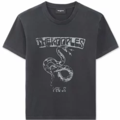 The Kooples MANCHES COURTE - T-shirt Con Stampa - Black Washed, Donna 13 The Kooples MANCHES COURTE - T-shirt Con Stampa - Black Washed, Donna -Vendite The Kooples 68a5ec60080943fcb51a13611450f701