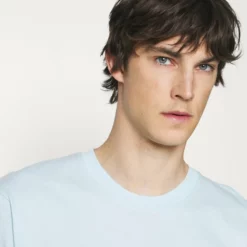 The Kooples T-shirt Con Stampa - Sky Blue, Uomo -Vendite The Kooples 691bc22f0e714443812936da8f26b8ca