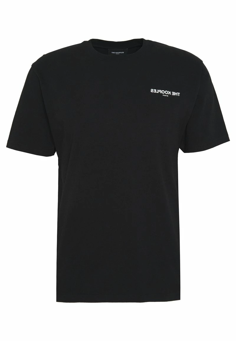 The Kooples Uomo CHEST LOGO - T-shirt Con Stampa - Black 7 The Kooples Uomo CHEST LOGO - T-shirt Con Stampa - Black - immagine 5