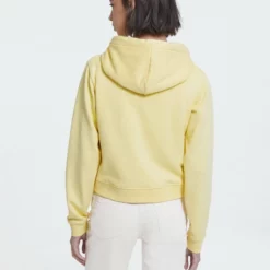 The Kooples Donna SWEAT - Felpa Con Cappuccio - Yellow -Vendite The Kooples 6be73ce53b14486ea238ce3595729014