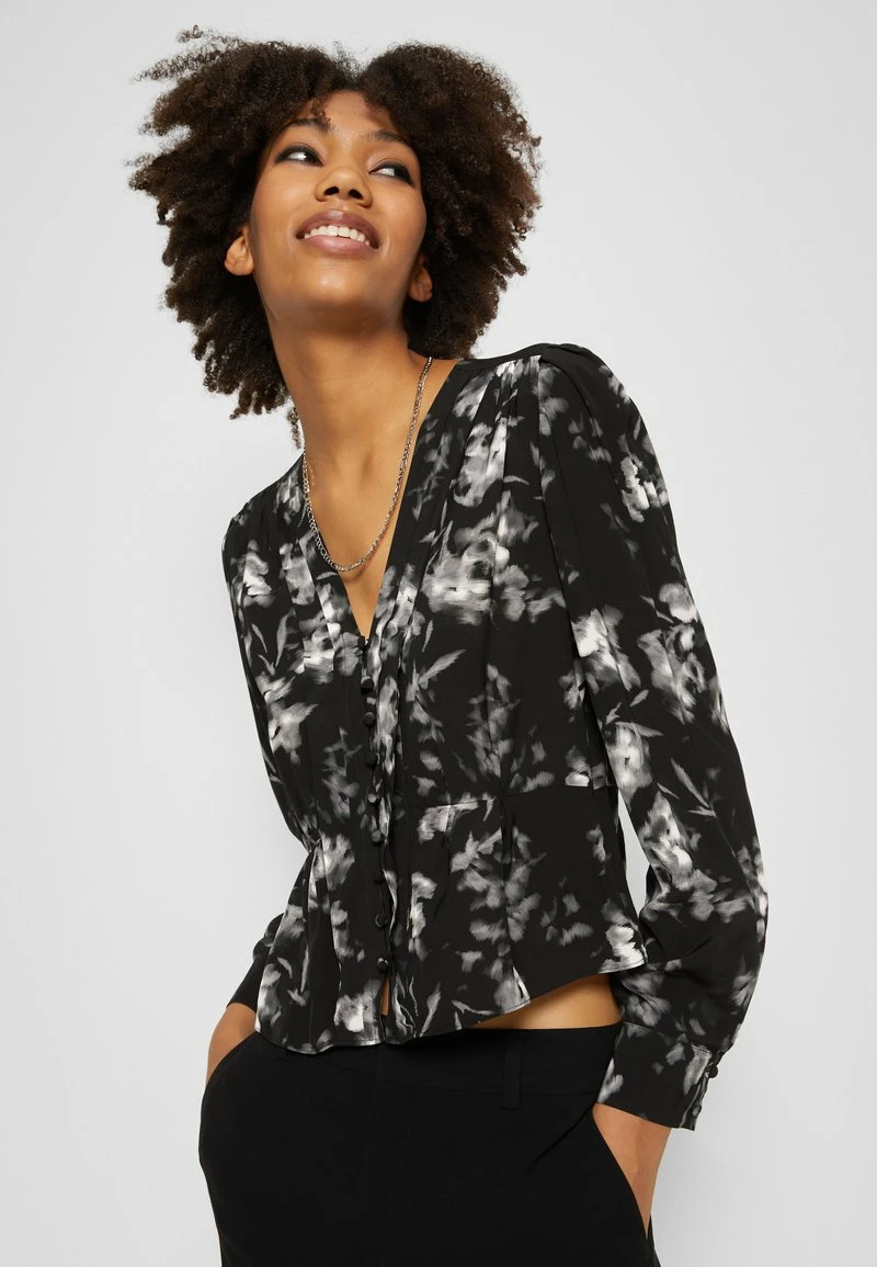 The Kooples TOP - Camicetta - Black / White, Donna 8 The Kooples TOP - Camicetta - Black / White, Donna - immagine 6